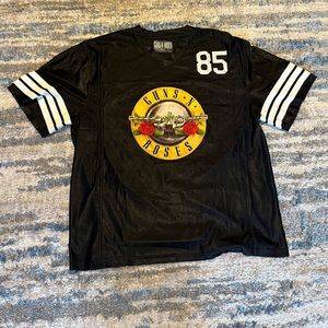 mens guns and roses football jersey